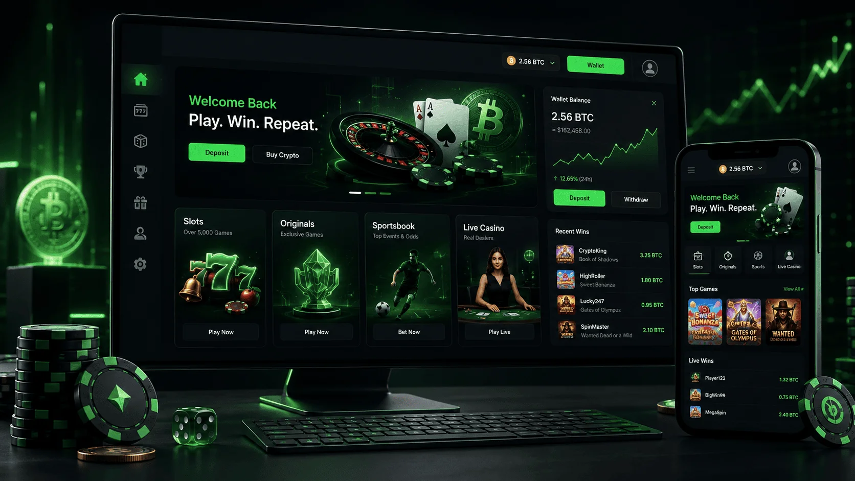 Gamdom crypto casino platform overview